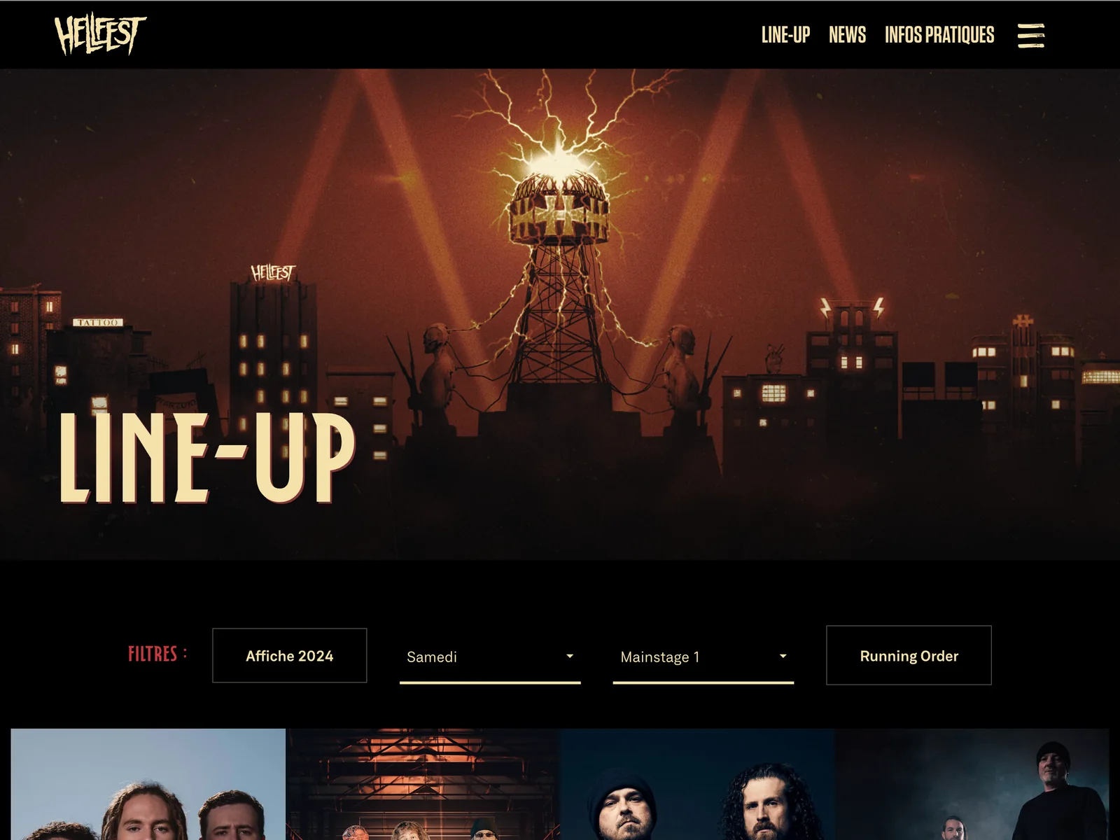 Line-up Hellfest 2024